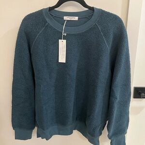 Perfectwhitetee Ziggy reverse fleece sweatshirt